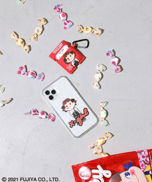 X-girl（エックスガール）の「X-girl × PEKO AirPods CASE（ヘッドフォン/イヤホン・レディース・ブラック/レッド・ONE SIZE）」の9枚目の写真