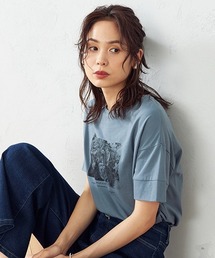 COMME CA ISM | フォトプリント　Ｔシャツ(Tシャツ/カットソー)