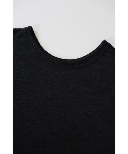 AlexanderLeeChang（アレキサンダーリーチャン）の「AlexanderLeeChang/アレキサンダーリーチャン MERINO WOOL BIG LT（ニット/セーター・メンズ・チャコール/キャメル/ネイビー・2/3）」の4枚目の写真