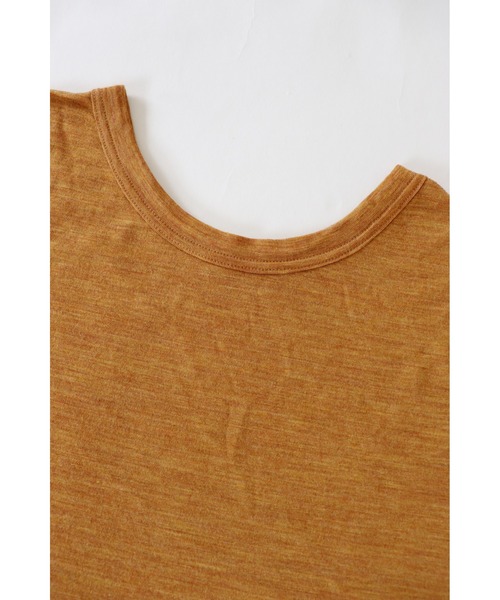 AlexanderLeeChang（アレキサンダーリーチャン）の「AlexanderLeeChang/アレキサンダーリーチャン MERINO WOOL BIG LT（ニット/セーター・メンズ・チャコール/キャメル/ネイビー・2/3）」の8枚目の写真