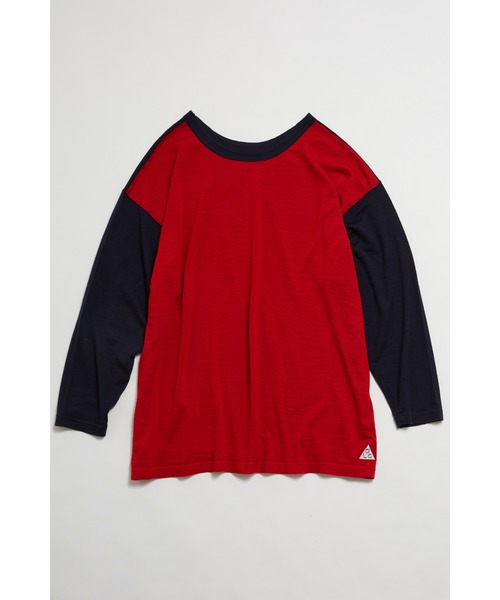 AlexanderLeeChang（アレキサンダーリーチャン）の「AlexanderLeeChang/アレキサンダーリーチャン MERINO WOOL BIG LT（ニット/セーター・メンズ・チャコール/キャメル/ネイビー・2/3）」の18枚目の写真