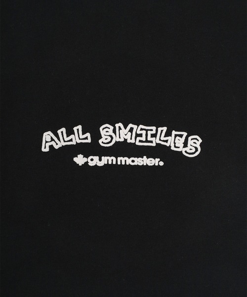 gym master(ジムマスター)の「【gym master/ジムマスター】ALL SMILES プリントTシャツ(Tシャツ/カットソー・メンズ・ホワイト/ブラック/ネイビー/サンドベージュ・S/M/L/XL)」の6枚目の写真
