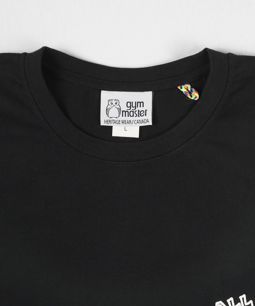 gym master(ジムマスター)の「【gym master/ジムマスター】ALL SMILES プリントTシャツ(Tシャツ/カットソー・メンズ・ホワイト/ブラック/ネイビー/サンドベージュ・S/M/L/XL)」の5枚目の写真