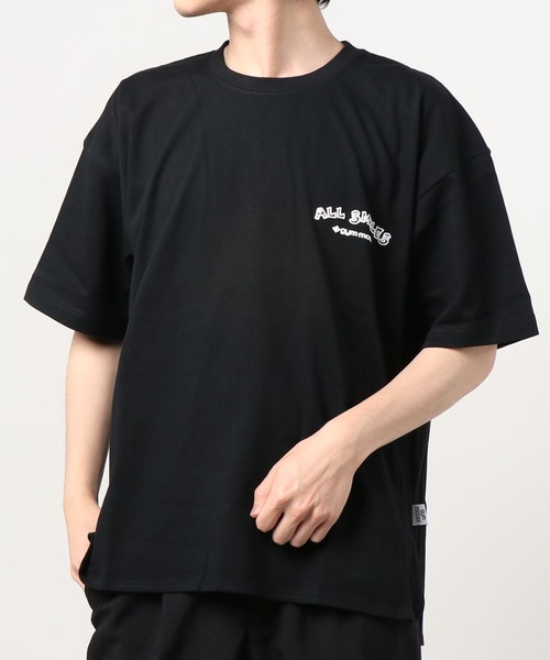 gym master(ジムマスター)の「【gym master/ジムマスター】ALL SMILES プリントTシャツ(Tシャツ/カットソー・メンズ・ホワイト/ブラック/ネイビー/サンドベージュ・S/M/L/XL)」の17枚目の写真