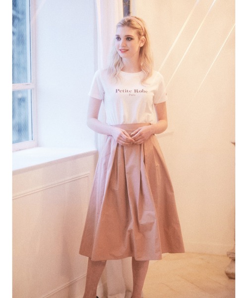 Maison de FLEUR（メゾンドフルール）の「ボリュームスカート（スカート・レディース・ブラック/ピンク/ピンクベージュ・S/M）」の12枚目の写真