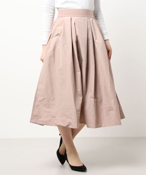 Maison de FLEUR（メゾンドフルール）の「ボリュームスカート（スカート・レディース・ブラック/ピンク/ピンクベージュ・S/M）」の11枚目の写真