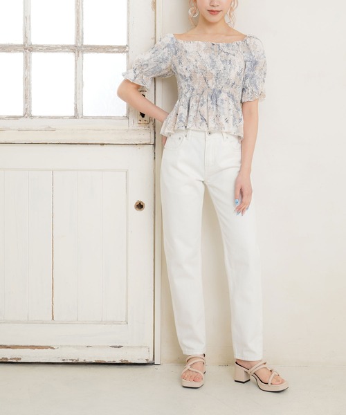 Newlyme（ニューリーミー）の「スクエアトゥツイストストラップサンダル（サンダル・レディース・ホワイト/ブラック/ベージュ/ブラウン/ゴールド・22.5cm/23cm/23.5cm/24cm/24.5cm/25cm/25.5cm）」の11枚目の写真