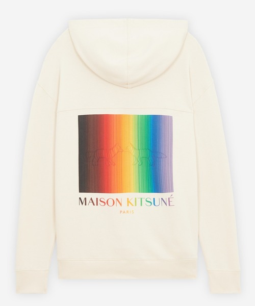 Maison Kitsune（メゾンキツネ）の「GRADIENT RAINBOW HOODIE