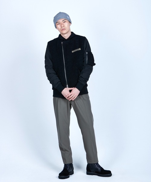 VIRGOwearworks（ヴァルゴウェアワークス）の「VA-1 TYPE BOA（MA-1・メンズ・オリーブ/ブラック・3/2/4）」の21枚目の写真