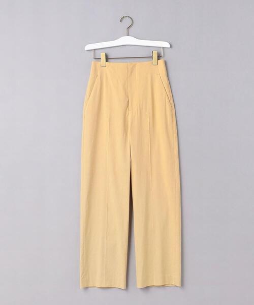 UNITED ARROWS(ユナイテッドアローズ)の「UWSC R/LI/C ストレートパンツ◆(その他パンツ・レディース・ベージュ/ダークグレー/ケリー・40/38/36/34)」の10枚目の写真