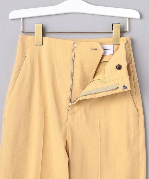 UNITED ARROWS(ユナイテッドアローズ)の「UWSC R/LI/C ストレートパンツ◆(その他パンツ・レディース・ベージュ/ダークグレー/ケリー・40/38/36/34)」の12枚目の写真