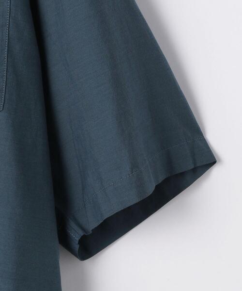 green label relaxing(グリーンレーベルリラクシング)の「<green label relaxing>ツイルルーズ 半袖 シャツ -ウォッシャブル-(シャツ/ブラウス・メンズ・ライム/コバルトブルー/パープル・MEDIUM/LARGE/SMALL)」の12枚目の写真