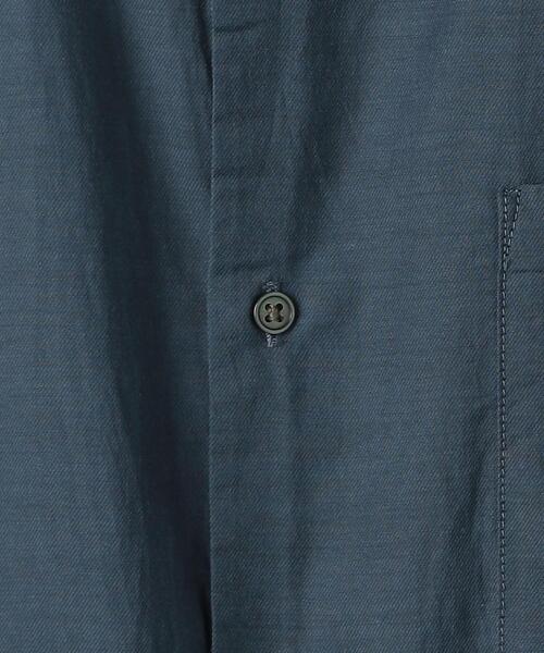 green label relaxing(グリーンレーベルリラクシング)の「<green label relaxing>ツイルルーズ 半袖 シャツ -ウォッシャブル-(シャツ/ブラウス・メンズ・ライム/コバルトブルー/パープル・MEDIUM/LARGE/SMALL)」の15枚目の写真