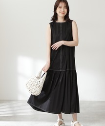 N.（N. Natural Beauty Basic） | ◆デザインステッチワンピース(ワンピース)