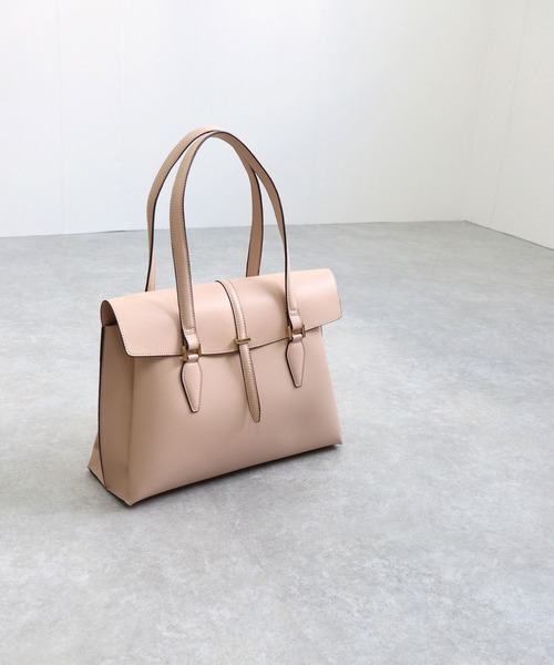 MIAN （ミアン）の「CATTLEYA / ２部屋Ａ4トートバッグ（トートバッグ・レディース・ブラック/グレー/モカ/ピンク/ブラウン/ダークグリーン/ボルドー/ライトベージュ/サックスブルー/アイボリー・FREE）」の9枚目の写真