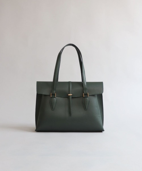 MIAN （ミアン）の「CATTLEYA / ２部屋Ａ4トートバッグ（トートバッグ・レディース・ブラック/グレー/モカ/ピンク/ブラウン/ダークグリーン/ボルドー/ライトベージュ/サックスブルー/アイボリー・FREE）」の7枚目の写真