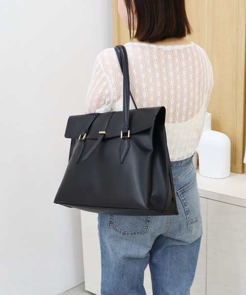 CATTLEYA / 2部屋A4トートバッグ（トートバッグ）｜MIAN