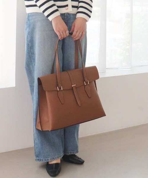 CATTLEYA / 2部屋A4トートバッグ（トートバッグ）｜MIAN