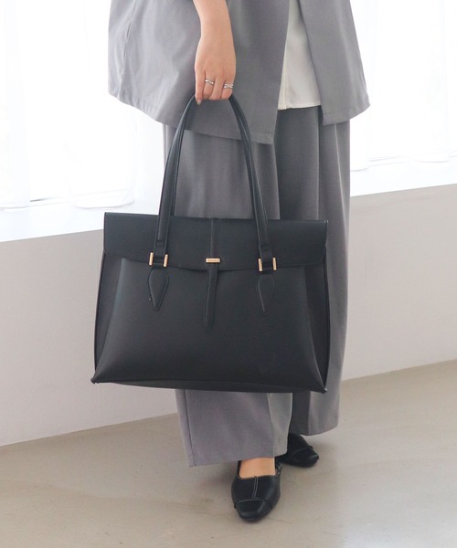 CATTLEYA / 2部屋A4トートバッグ（トートバッグ）｜MIAN