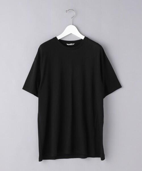 AURALEE(オーラリー)の「<AURALEE(オーラリー)> シームレス クルーネック Tシャツ ■■■(Tシャツ/カットソー・メンズ・ホワイト/ブラック/グレー・3/4/5)」の3枚目の写真