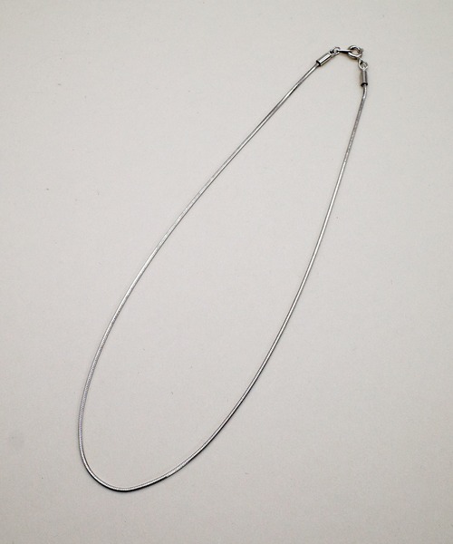 SIGNAL(シグナル)の「【SIGNAL/シグナル】Snake Chain Necklace / スネークチエーンネックレス(ネックレス・レディース・シルバー/ゴールド・35cm)」の6枚目の写真