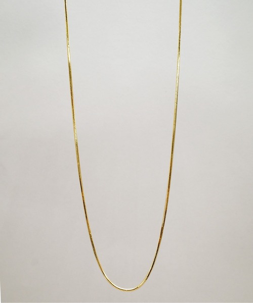 SIGNAL(シグナル)の「【SIGNAL/シグナル】Snake Chain Necklace / スネークチエーンネックレス(ネックレス・レディース・シルバー/ゴールド・35cm)」の12枚目の写真
