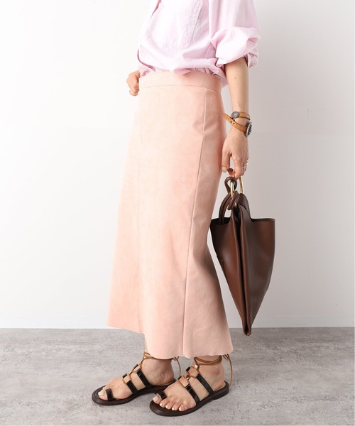 plage（プラージュ）の「フェイクスエードタイトスカート◆（スカート・レディース・キャメル/ピンク・36/34/38）」の21枚目の写真