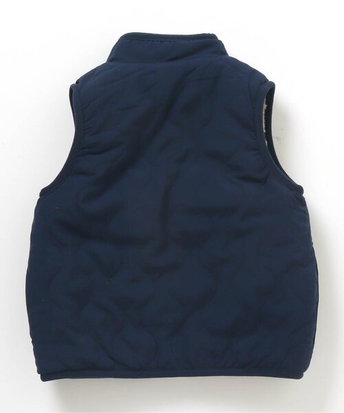 BREEZE（ブリーズ）の「リバーシブルボアベスト（ベスト・キッズ・ブラック/ネイビー/カーキ・90/100/110/120/130/140/150）」の16枚目の写真