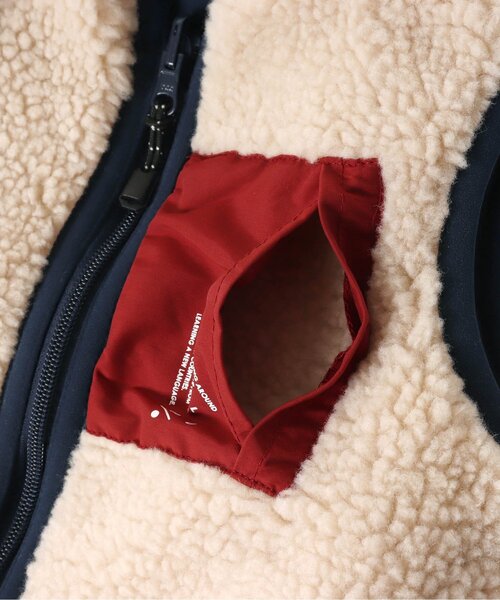 BREEZE（ブリーズ）の「リバーシブルボアベスト（ベスト・キッズ・ブラック/ネイビー/カーキ・90/100/110/120/130/140/150）」の20枚目の写真