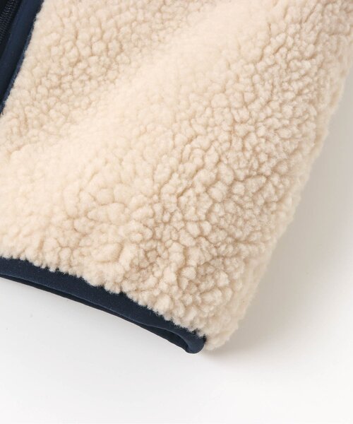 BREEZE（ブリーズ）の「リバーシブルボアベスト（ベスト・キッズ・ブラック/ネイビー/カーキ・90/100/110/120/130/140/150）」の22枚目の写真