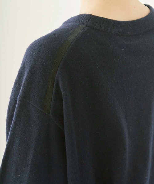 nitca（ニトカ）の「14G CAPRI プルオーバー（ニット/セーター・レディース・ネイビー/オフホワイト/オレンジ/ベージュ・FREE）」の19枚目の写真