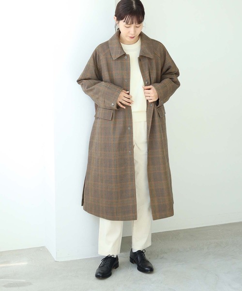 nitca（ニトカ）の「14G CAPRI プルオーバー（ニット/セーター・レディース・ネイビー/オフホワイト/オレンジ/ベージュ・FREE）」の20枚目の写真