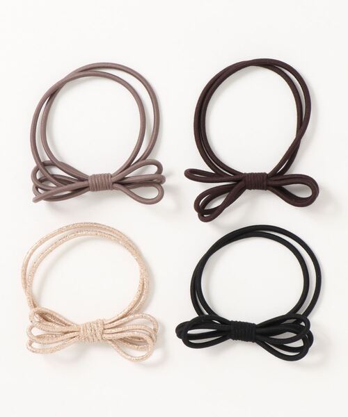 COLONY 2139（コロニートゥーワンスリーナイン）の「リボンヘアゴム4本セット（ヘアゴム・レディース・その他・FREE）」の4枚目の写真