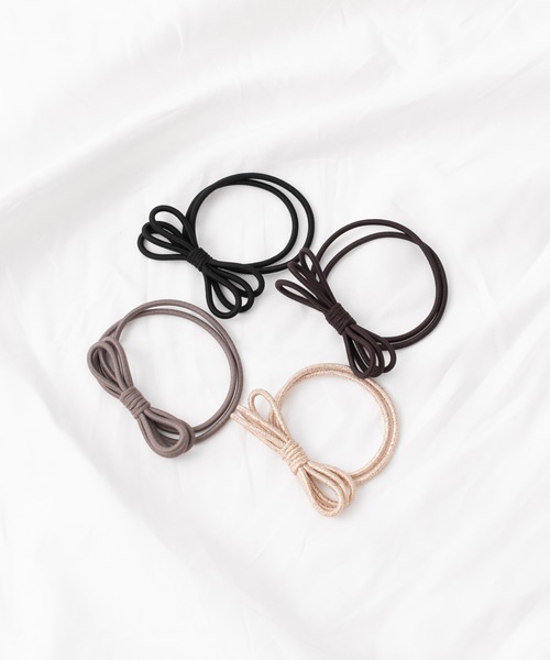 COLONY 2139（コロニートゥーワンスリーナイン）の「リボンヘアゴム4本セット（ヘアゴム・レディース・その他・FREE）」の3枚目の写真