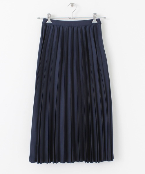 URBAN RESEARCH ROSSO（アーバンリサーチロッソ）の「サテンプリーツスカート（スカート・レディース・ネイビー/カーキ/ピンク・38/36）」の22枚目の写真