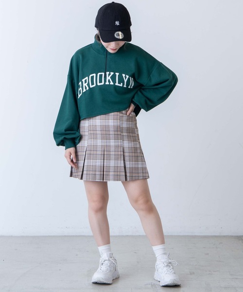 DuKKah（デュカ）の「Dukkah/【低身長向け】ボックスプリーツミニスカパン（スカート・レディース・ブラウン系その他/ブラック/ブラック系その他・XS）」の18枚目の写真