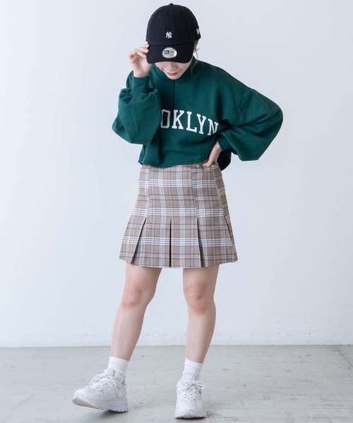 DuKKah（デュカ）の「Dukkah/【低身長向け】ボックスプリーツミニスカパン（スカート・レディース・ブラウン系その他/ブラック/ブラック系その他・XS）」の12枚目の写真