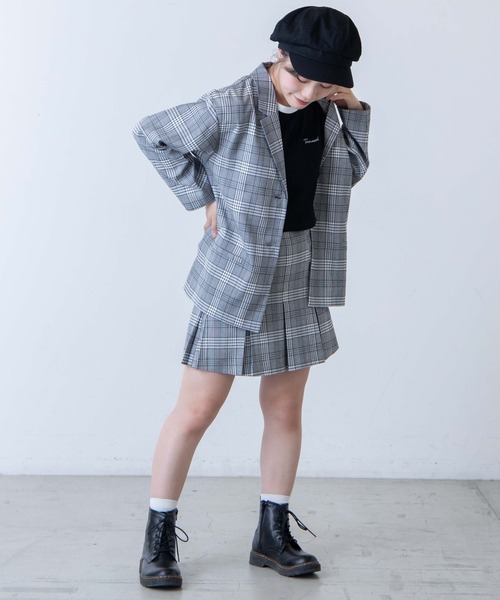 DuKKah（デュカ）の「Dukkah/【低身長向け】ボックスプリーツミニスカパン（スカート・レディース・ブラウン系その他/ブラック/ブラック系その他・XS）」の9枚目の写真