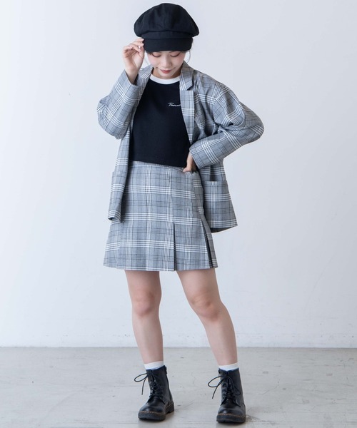 DuKKah（デュカ）の「Dukkah/【低身長向け】ボックスプリーツミニスカパン（スカート・レディース・ブラウン系その他/ブラック/ブラック系その他・XS）」の14枚目の写真