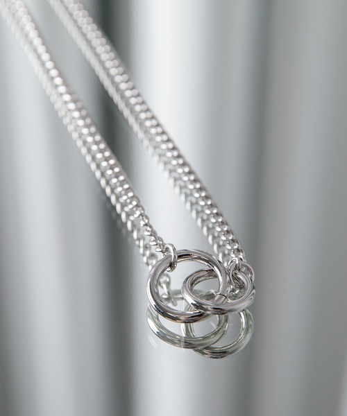 kutir（クティール）の「2連ネックレス（ネックレス・メンズ・シルバー・FREE）」の3枚目の写真