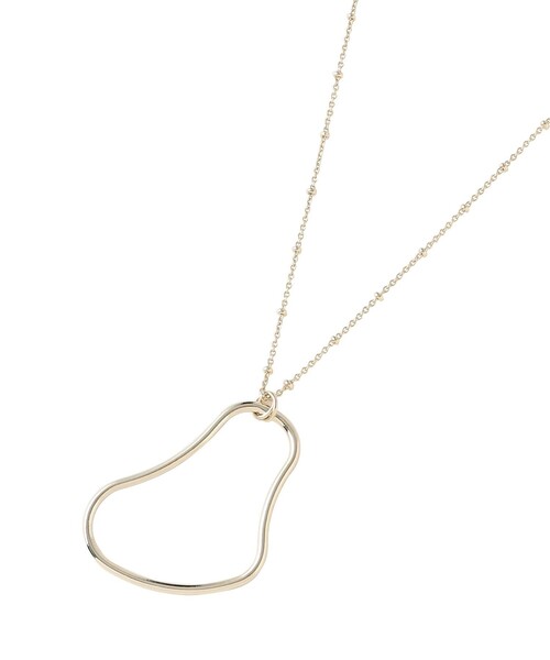 CAST:（キャストコロン）の「ニュアンストップネックレス（ネックレス・レディース・ゴールド・FREE）」の3枚目の写真