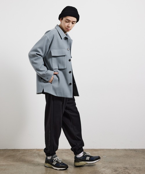 JUNRED（ジュンレッド）の「ウーリータッチCPOブルゾン（ブルゾン・メンズ・ブラウン/サックスブルー/ベージュ系その他/ブルー系その他4・S/M/L）」の17枚目の写真