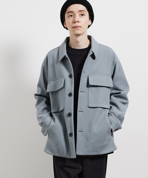 JUNRED（ジュンレッド）の「ウーリータッチCPOブルゾン（ブルゾン・メンズ・ブラウン/サックスブルー/ベージュ系その他/ブルー系その他4・S/M/L）」の5枚目の写真