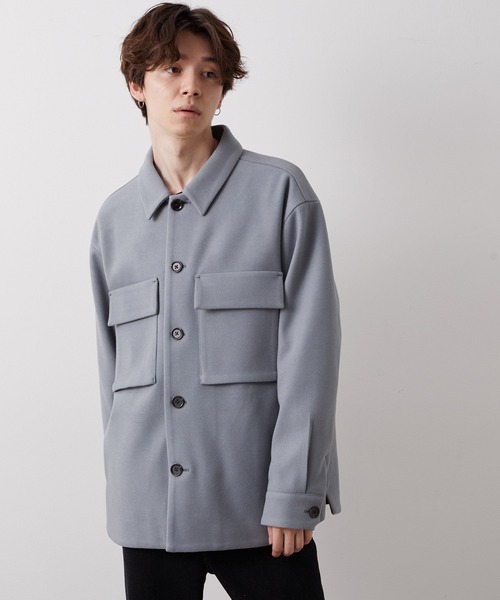 JUNRED（ジュンレッド）の「ウーリータッチCPOブルゾン（ブルゾン・メンズ・ブラウン/サックスブルー/ベージュ系その他/ブルー系その他4・S/M/L）」の10枚目の写真