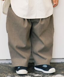 Ampersand | ゆったりシルエットのストレッチデイリーパンツ(その他パンツ)