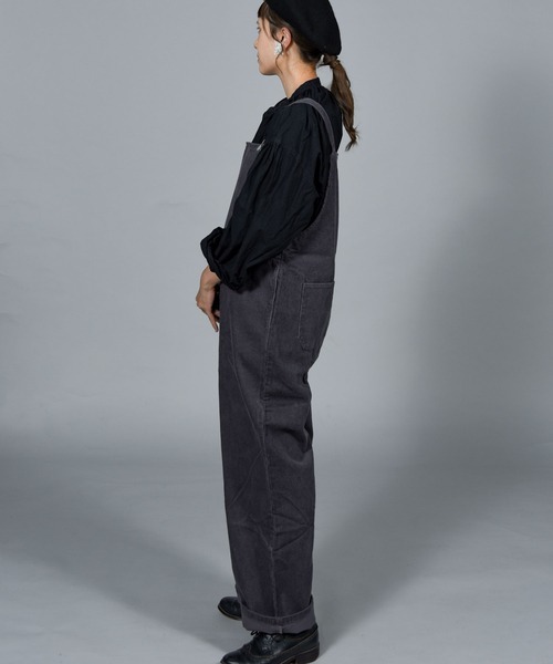 folka（フォルカ）の「【folka（フォルカ）】コーデュロイサロペット（サロペット/オーバーオール・レディース・ベージュ/グレー/キャメル/ブラック・M/L）」の13枚目の写真