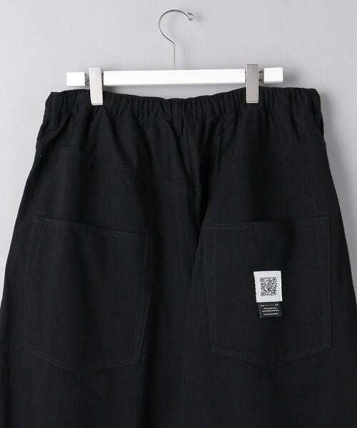 FUMITO GANRYU（フミトガンリュウ）の「＜FUMITO GANRYU（フミト ガンリュウ）＞ パルクール デニム 5ポケット（デニムパンツ・メンズ・ブラック・3/1/2）」の4枚目の写真