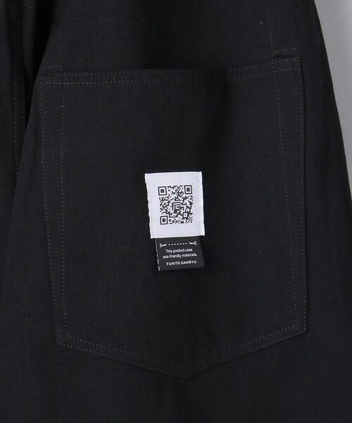 FUMITO GANRYU（フミトガンリュウ）の「＜FUMITO GANRYU（フミト ガンリュウ）＞ パルクール デニム 5ポケット（デニムパンツ・メンズ・ブラック・3/1/2）」の6枚目の写真