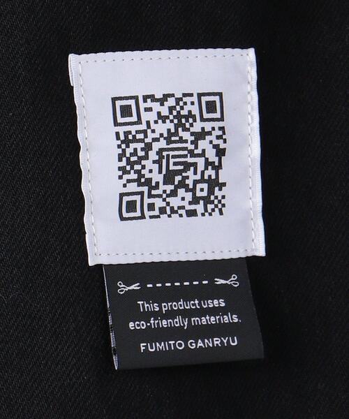 FUMITO GANRYU（フミトガンリュウ）の「＜FUMITO GANRYU（フミト ガンリュウ）＞ パルクール デニム 5ポケット（デニムパンツ・メンズ・ブラック・3/1/2）」の8枚目の写真