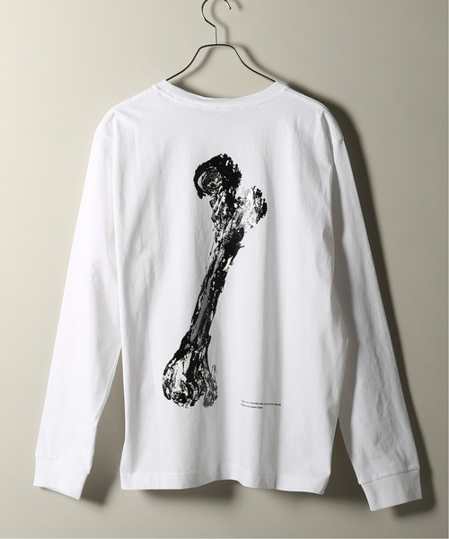 VYNER ARTICLES(ヴァイナー アーティクルズ)の「【VYNER ARTICLES/ヴァイナー アーティクルズ】 Long Sleeve T-Shirt-Nikla(Tシャツ/カットソー・メンズ・ホワイト・SMALL/MEDIUM/LARGE)」の6枚目の写真